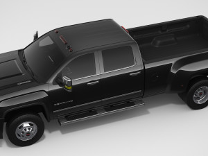 2018 gmc sierra 3500hd denali 3D मॉडल
