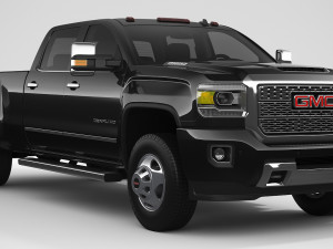 2018 gmc sierra 3500hd denali 3D मॉडल