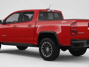 chevrolet colorado zr2 2018 Modelo 3D