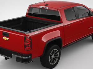 chevrolet colorado zr2 2018 3D Model