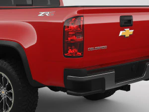chevrolet colorado zr2 2018 Modelo 3D