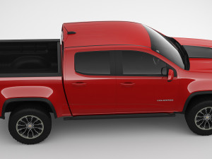 chevrolet colorado zr2 2018 3D Model