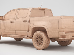 chevrolet colorado zr2 2018 3D Model