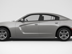 dodge charger sxt 2019 Model 3D