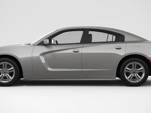 dodge charger sxt 2019 3D Model