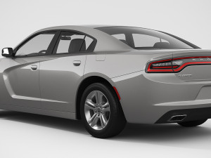 dodge charger sxt 2019 Model 3D