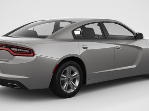 dodge charger sxt 2019 Model 3D