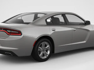 dodge charger sxt 2019 3D Model