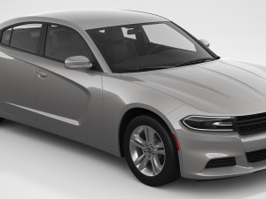 dodge charger sxt 2019 Model 3D