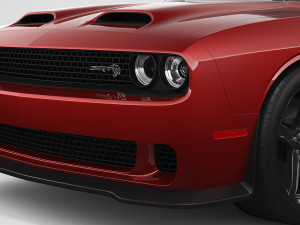 dodge challenger hellcat 2019 3Dモデル