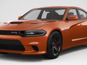 dodge charger hellcat 2019 3D Model