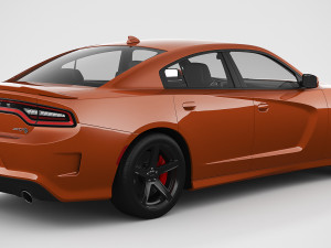 dodge charger hellcat 2019 Model 3D