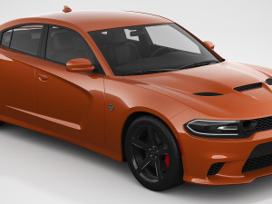 dodge charger hellcat 2019 Model 3D