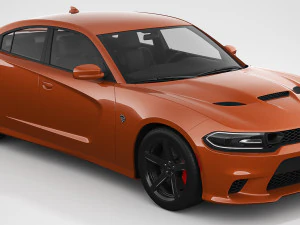 dodge charger hellcat 2019 3D Model