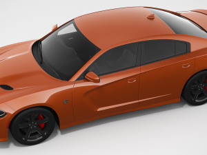 dodge charger hellcat 2019 Model 3D