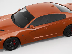 dodge charger hellcat 2019 3D Model