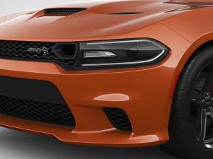 dodge charger hellcat 2019 3D Model