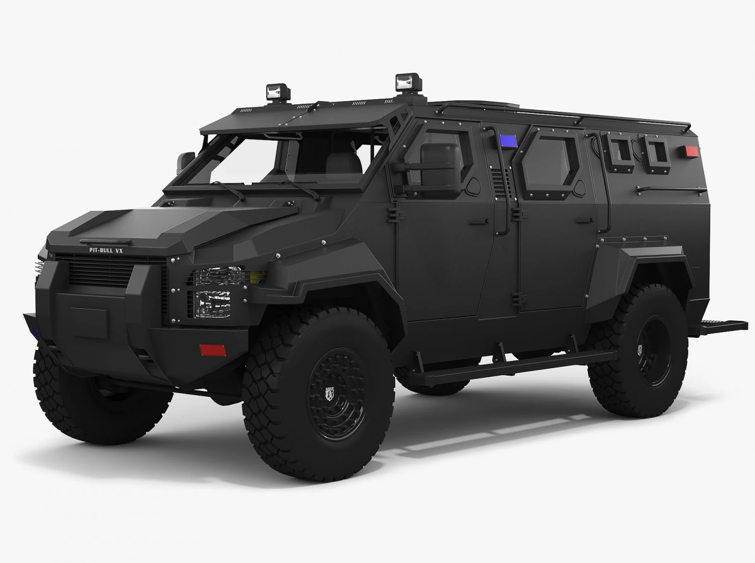 swat truck pit-bull vx 3D Model .c4d .max .obj .3ds .fbx .stl .blend 