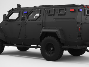 swat truck pit-bull vx 3D Model