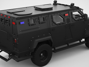 swat truck pit-bull vx 3D Model