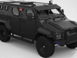 swat truck pit-bull vx 3D Model