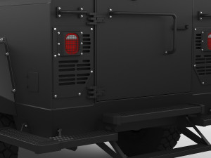 swat truck pit-bull vx 3D Model