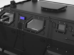 swat truck pit-bull vx 3D Model