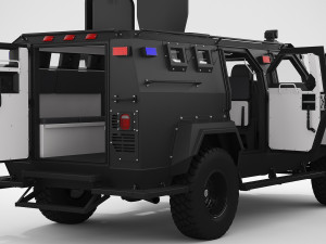 swat truck pit-bull vx 3D Model
