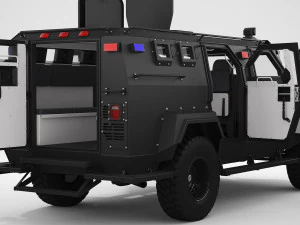 swat truck pit-bull vx 3D Model