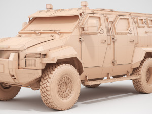 swat truck pit-bull vx 3D Model