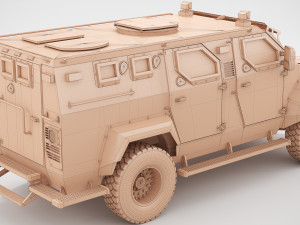 swat truck pit-bull vx 3D Model