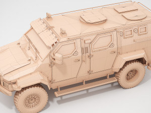swat truck pit-bull vx 3D Model
