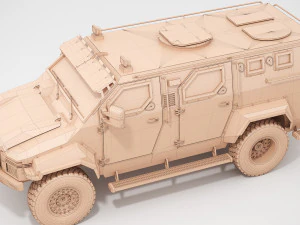 swat truck pit-bull vx 3D Model