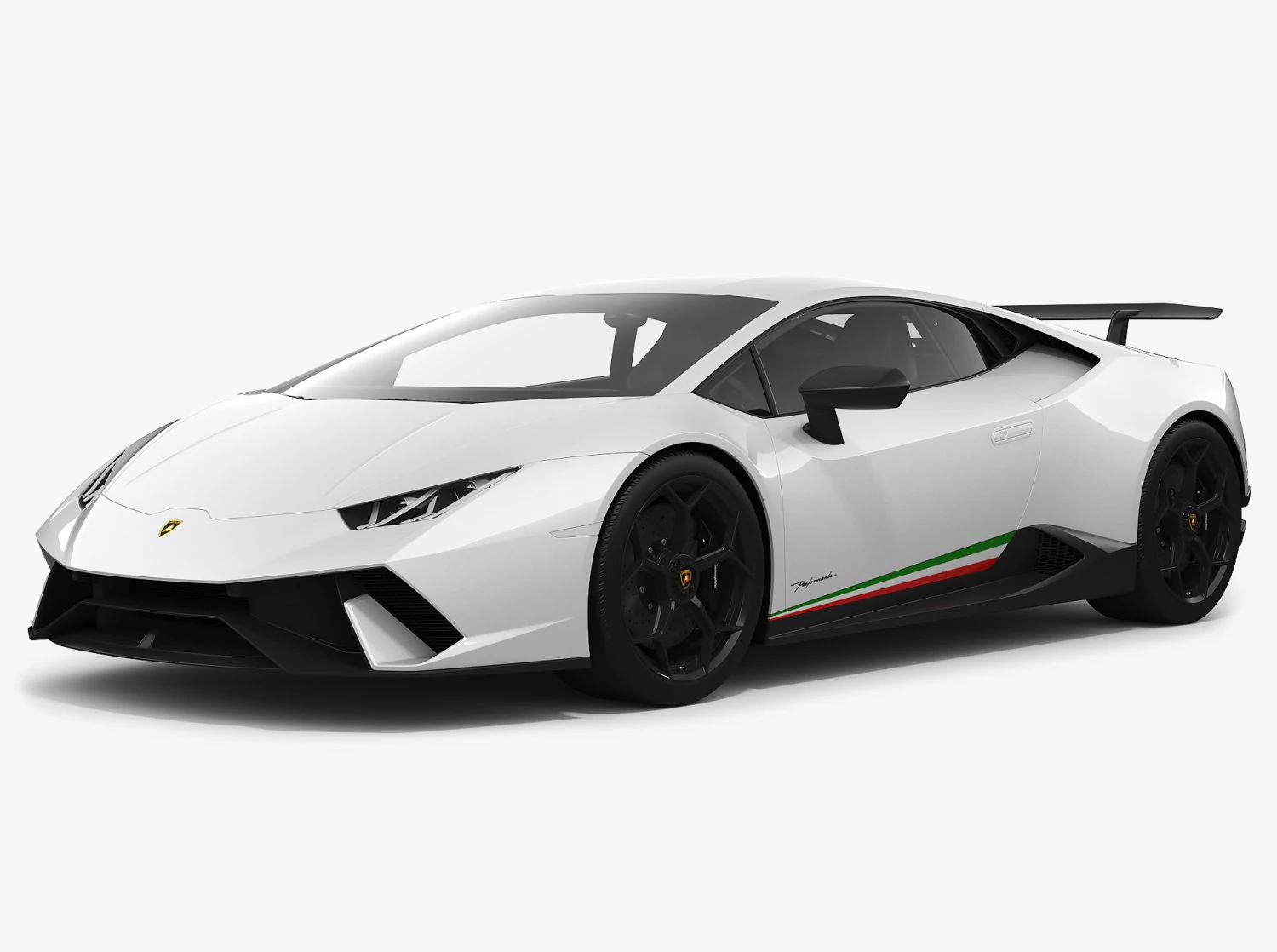 lamborghini huracan performante 3D Model .c4d .max .obj .3ds .fbx .stl .blend