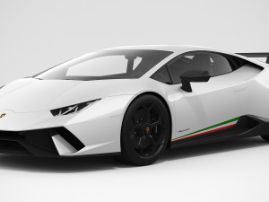 lamborghini huracan performante 3D मॉडल