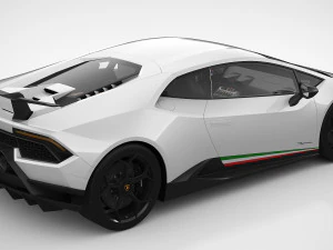 lamborghini huracan performante 3D Model