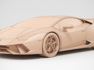lamborghini huracan performante 3D मॉडल