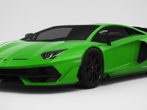 lamborghini aventador svj 3D Model