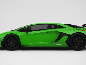 lamborghini aventador svj 3D Model