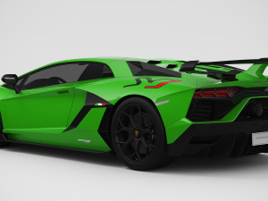 lamborghini aventador svj Modelo 3D