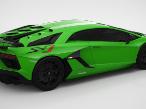lamborghini aventador svj Modelo 3D