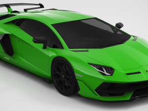 lamborghini aventador svj Modelo 3D