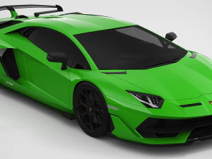 lamborghini aventador svj 3D Model