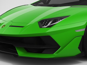 lamborghini aventador svj Modelo 3D