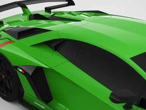 lamborghini aventador svj 3D Model