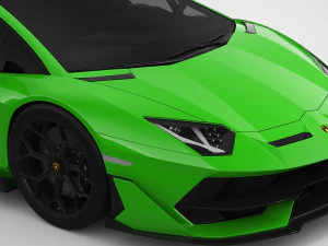 lamborghini aventador svj 3D Model