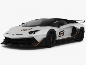 lamborghini aventador svj 63 3D Model