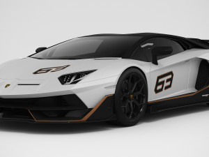lamborghini aventador svj 63 3D-Modell
