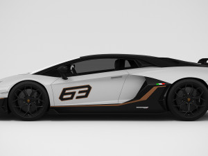 lamborghini aventador svj 63 3D-Modell