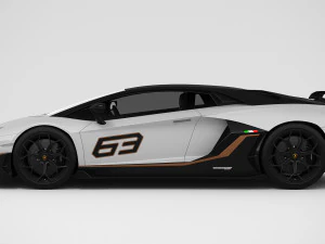 lamborghini aventador svj 63 3D Model